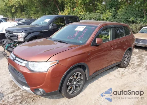 2015 Mitsubishi Outlander Gt z USA, uszkodzony, nr VIN JA4JZ4AX5FZ004203